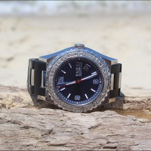 Gucci Pantheon 1.5ct Diamond Bezel Swiss Automatic Men’s Watch